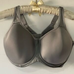 Wacoal Basic Beauty T-shirt Spacer Bra 853192 Size 38G Grey
